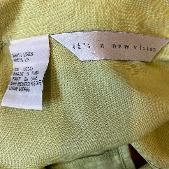 100% Linen Sleeveless blouse - Picture 4 of 6